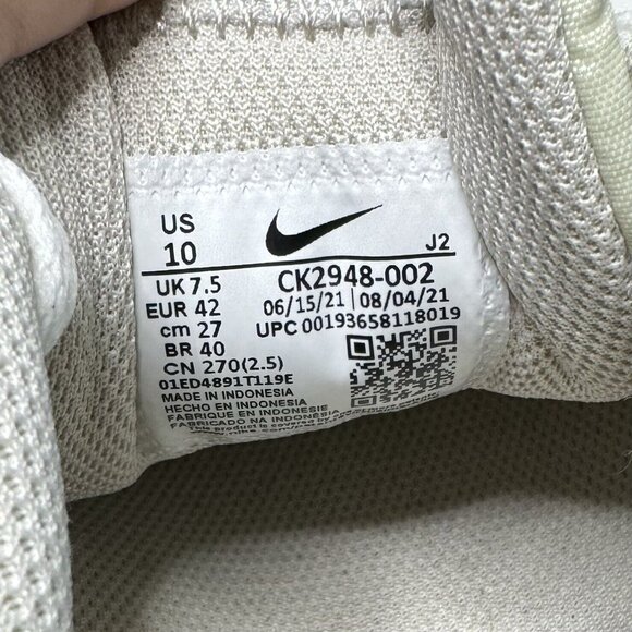 Nike Venture Runner Beige Sneakers Lace Low Top Trainer Shoes CK2948-002 Size 10 - Picture 10 of 16